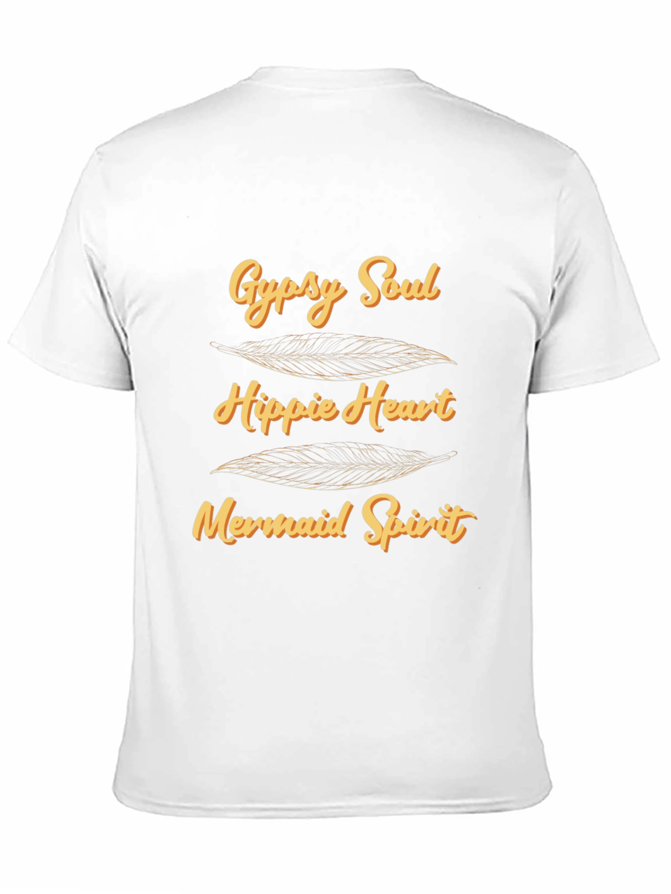 Gypsy Soul Hippie Heart Mermaid Spirit Graphic T-Shirt