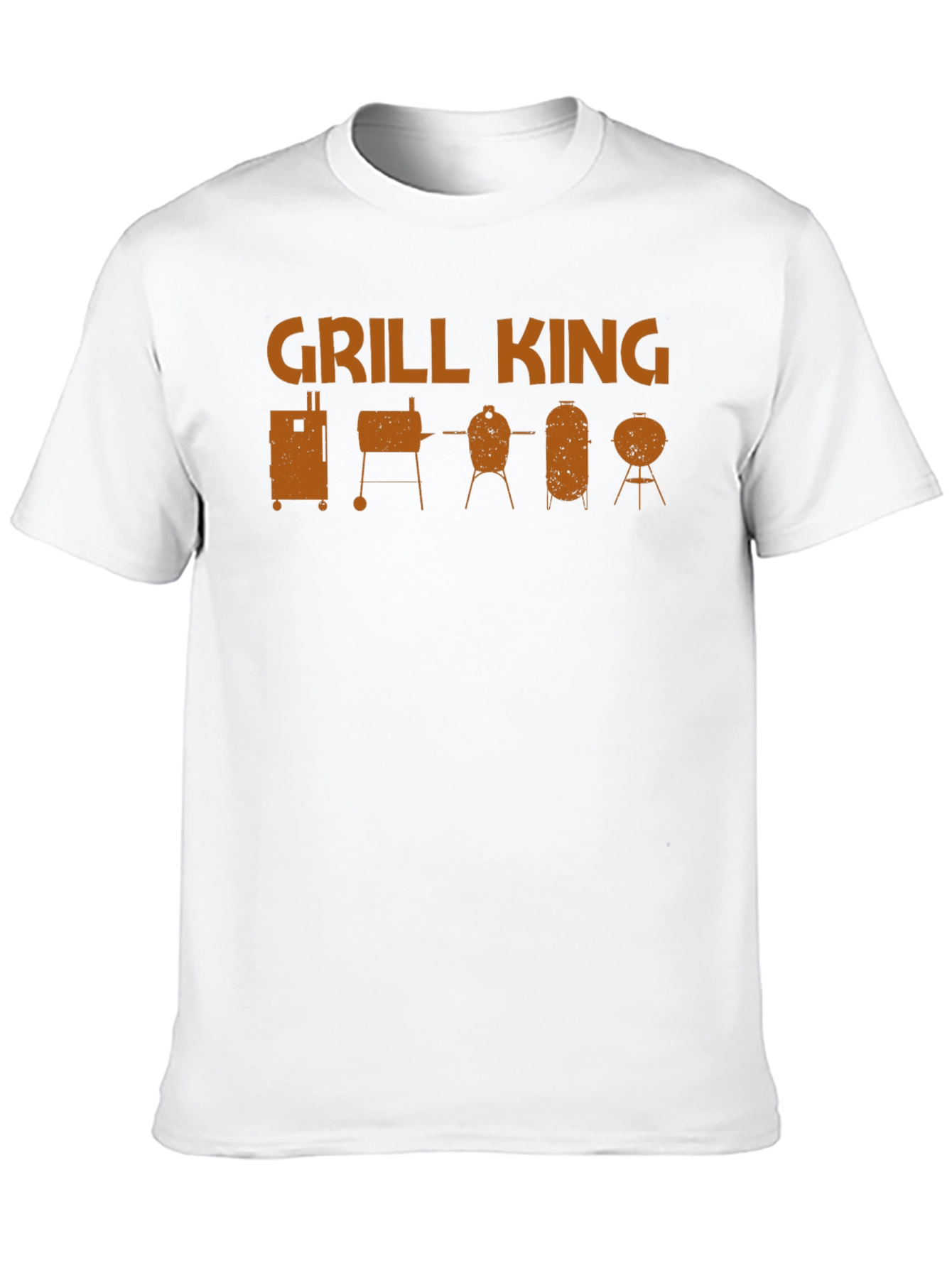 Grill King BBQ T-Shirt - Smoker Grill Design