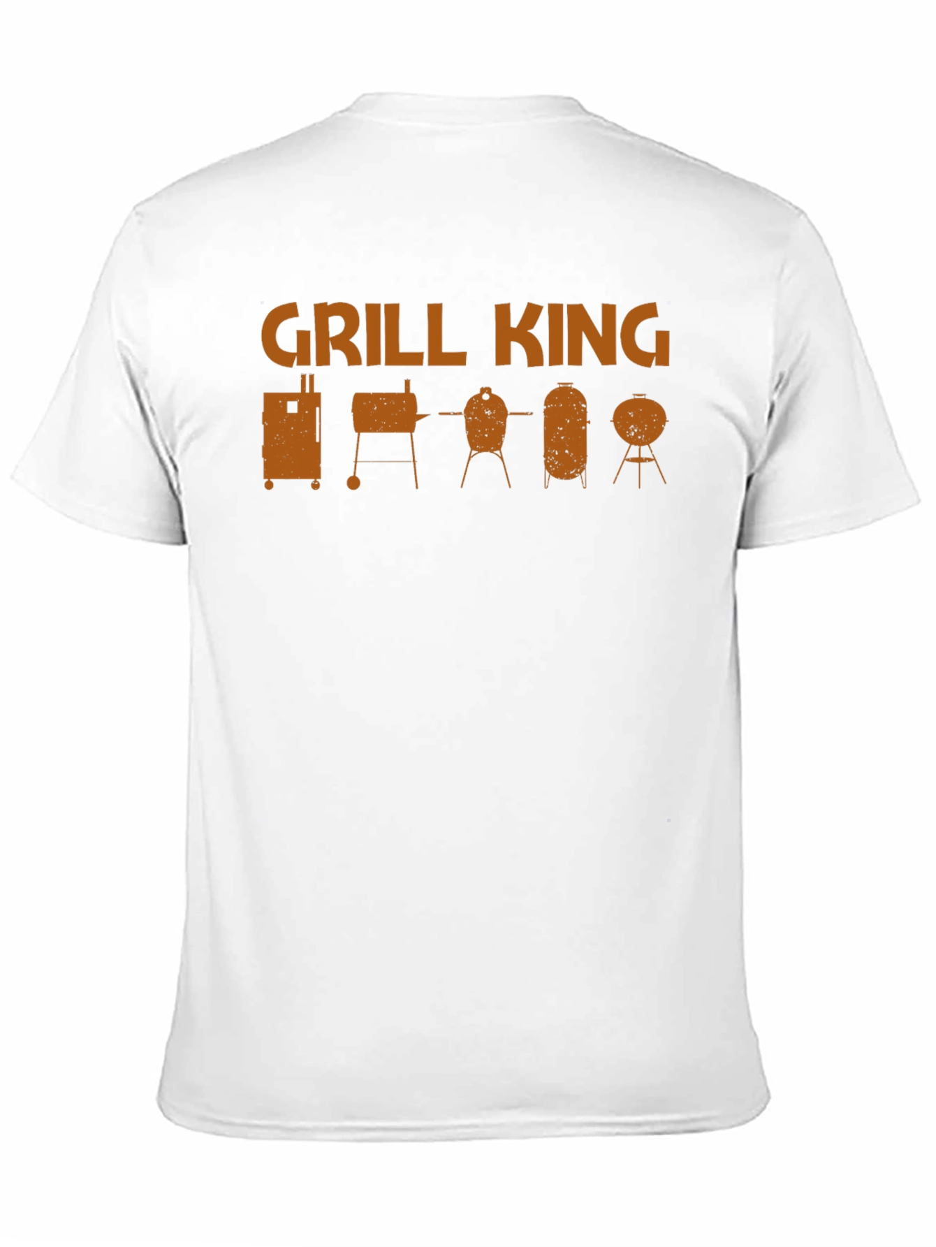 Grill King BBQ T-Shirt - Smoker Grill Design