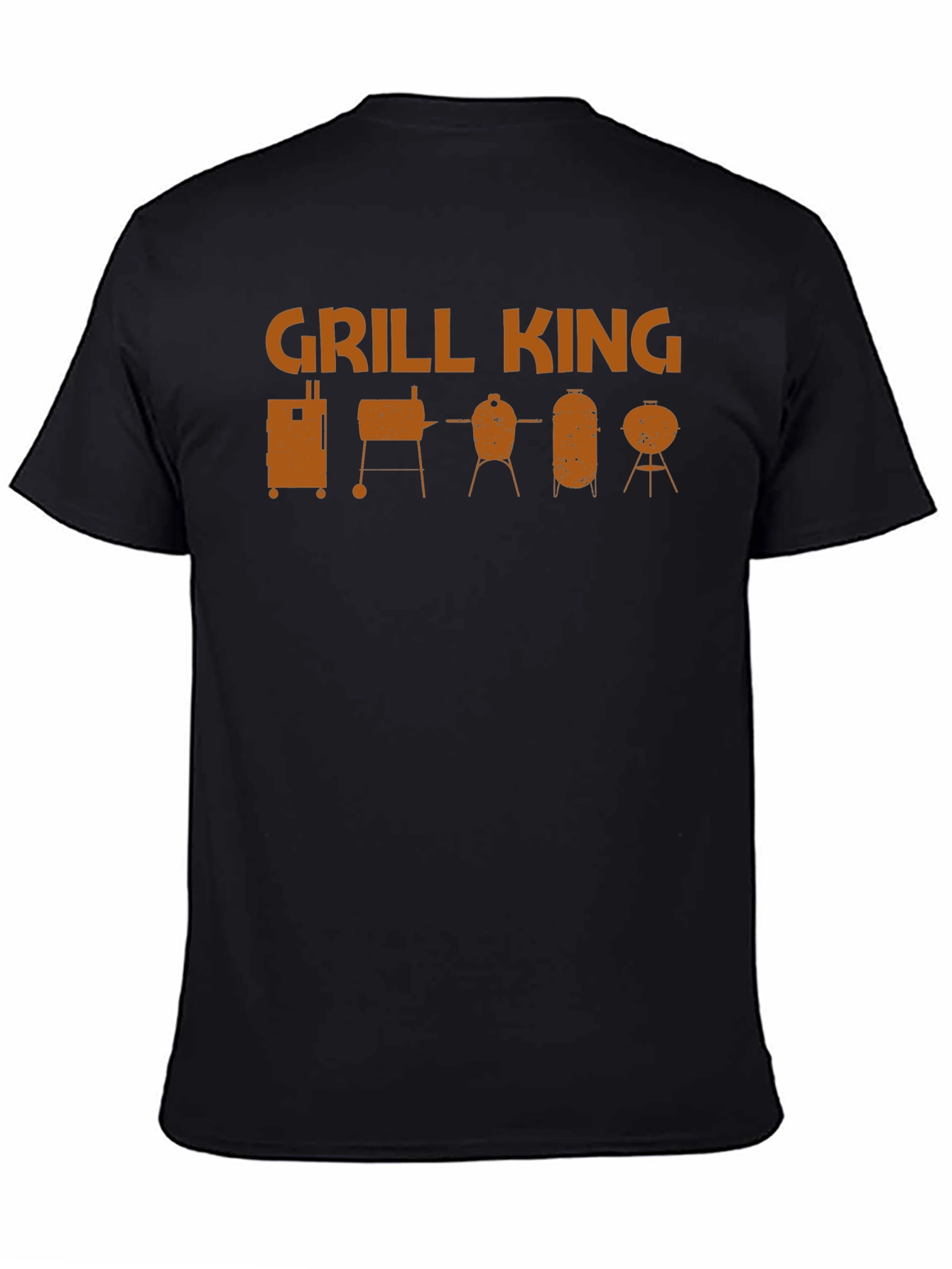 Grill King BBQ T-Shirt - Smoker Grill Design