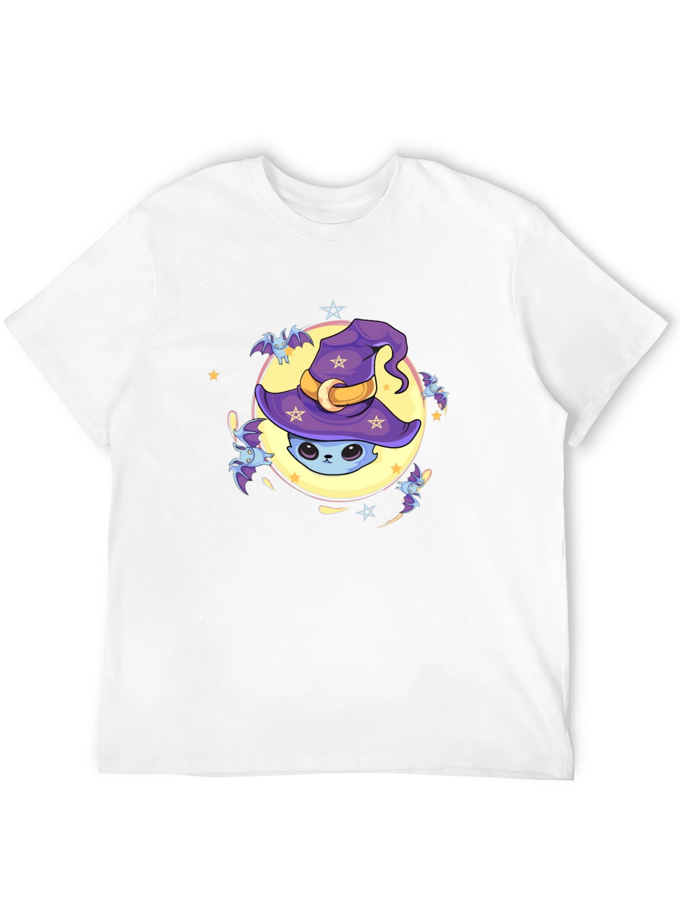 Halloween Cat Moon T-Shirt