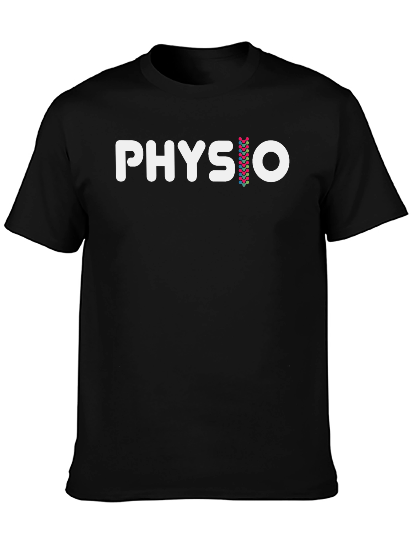 Physio Spine Graphic Tee - Black