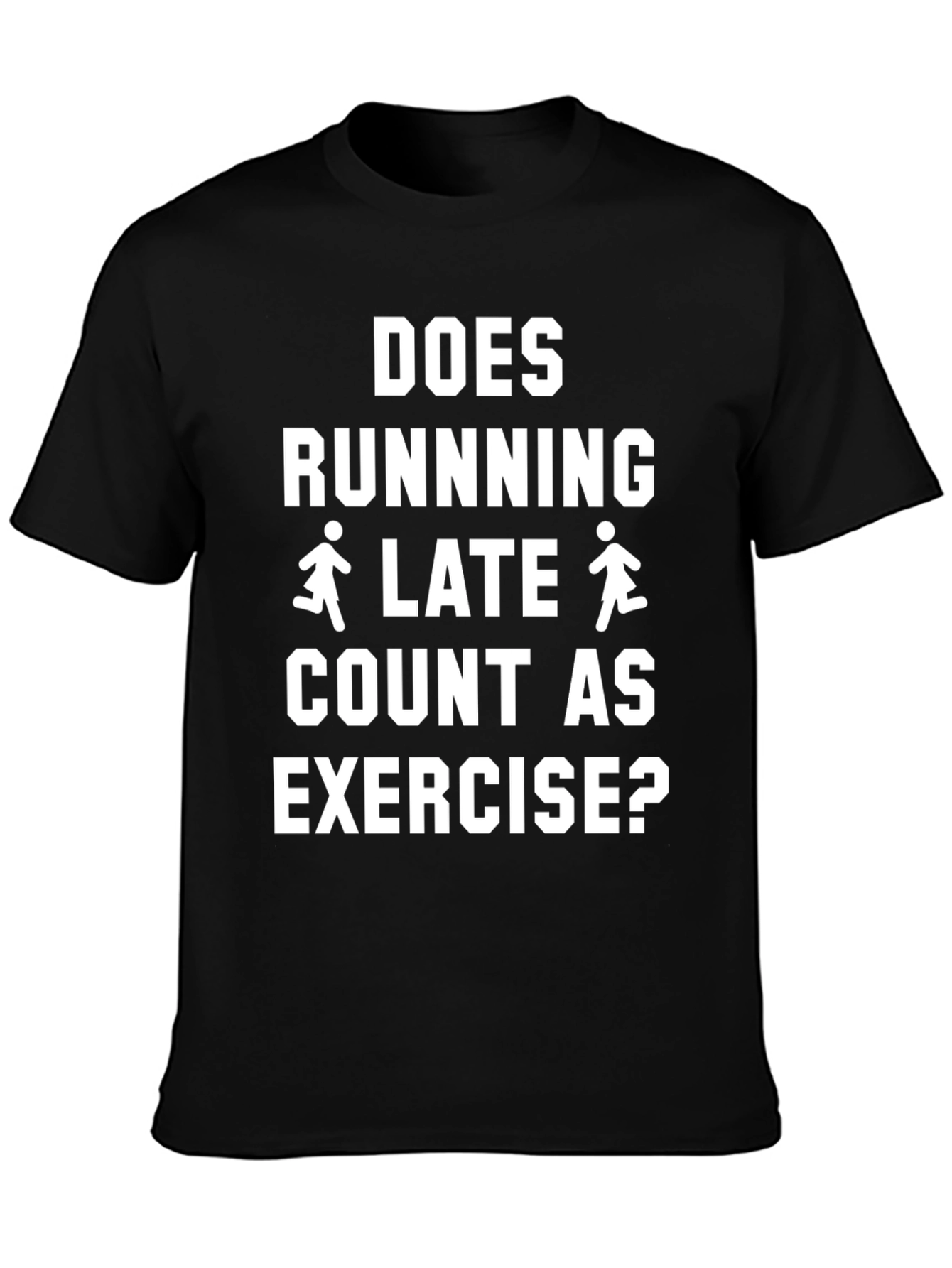 Running Late Exercise Graphic Tee