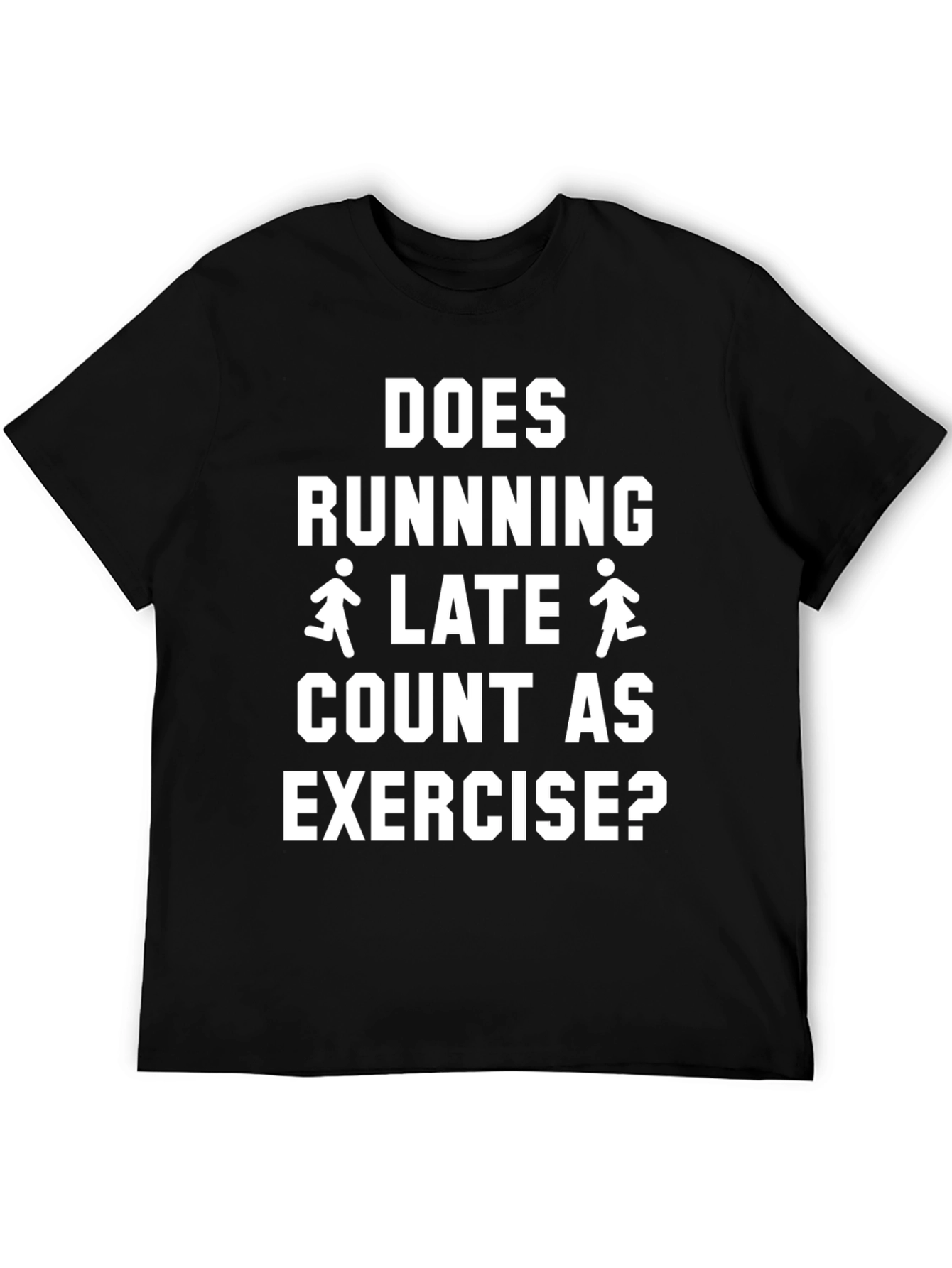 Running Late Exercise Graphic Tee