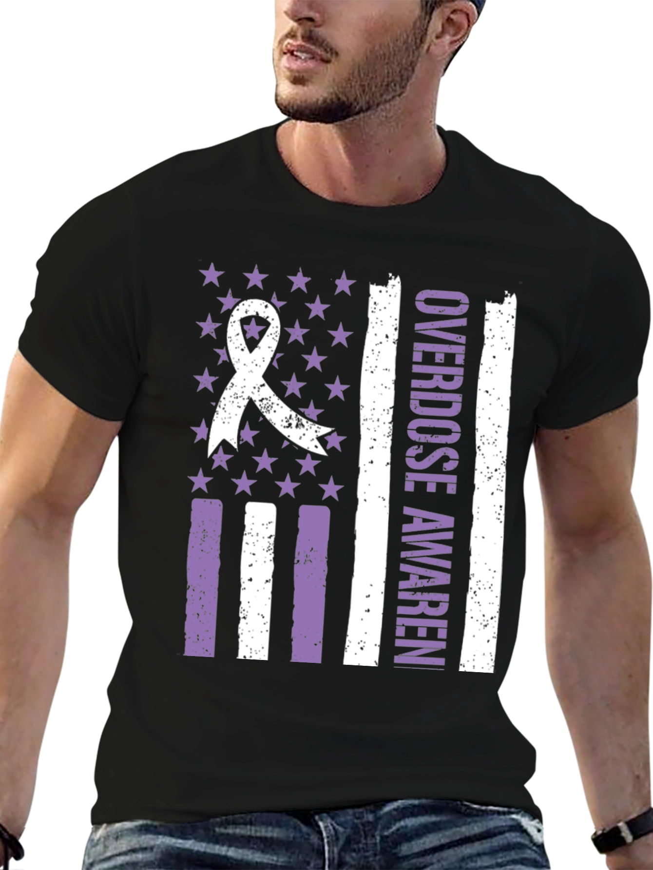 Overdose Awareness Ribbon T-Shirt