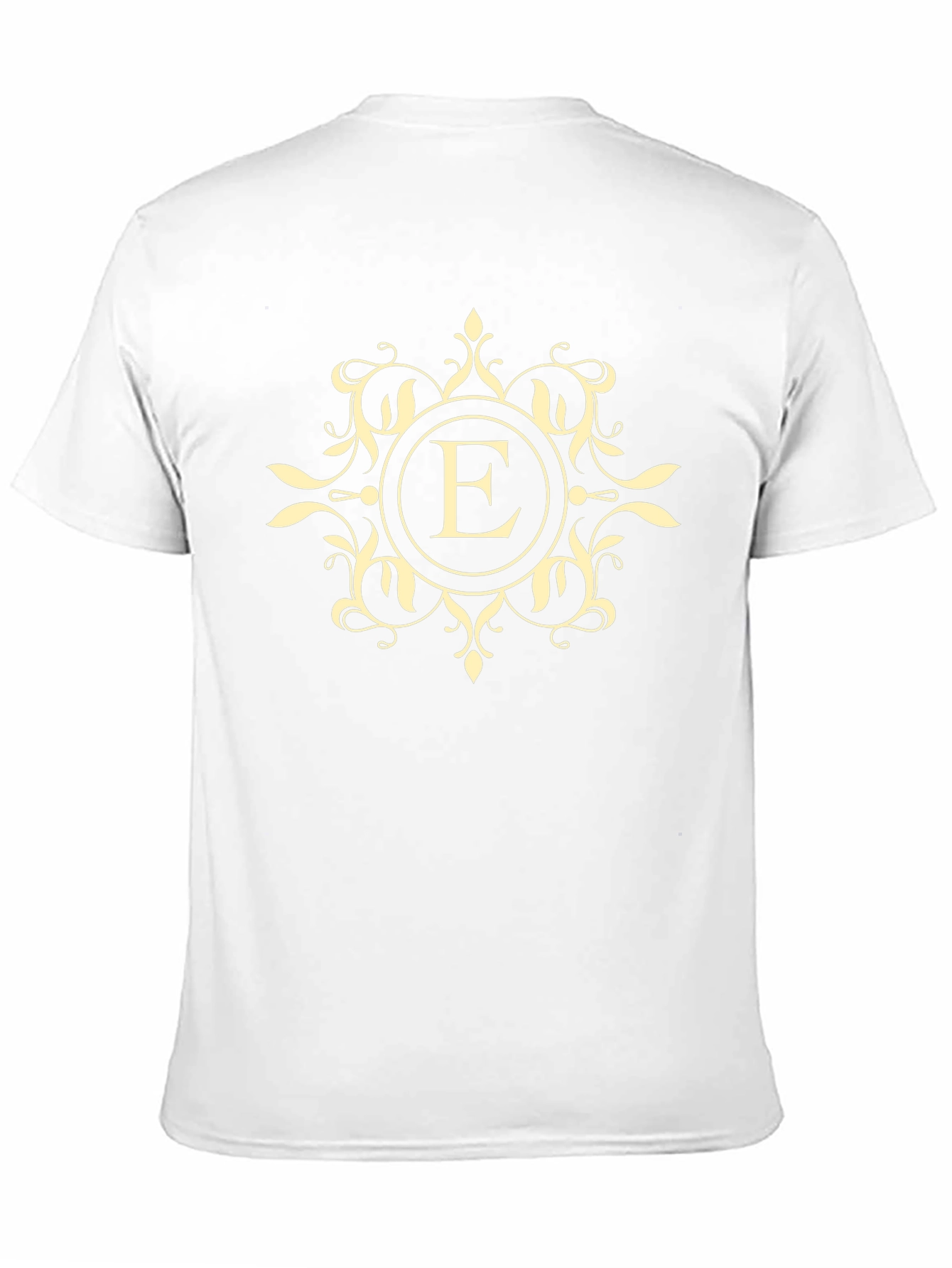 Elegant E Monogram Black T-Shirt