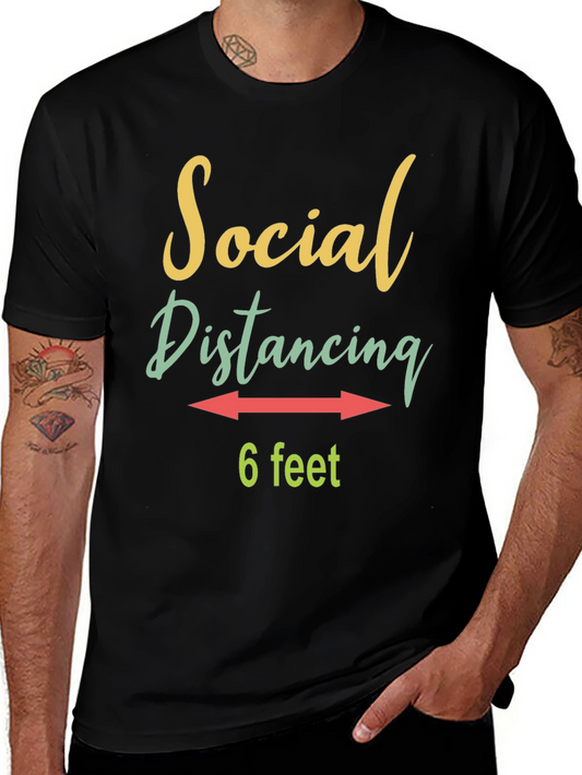Social Distancing T-Shirt - 6 Feet