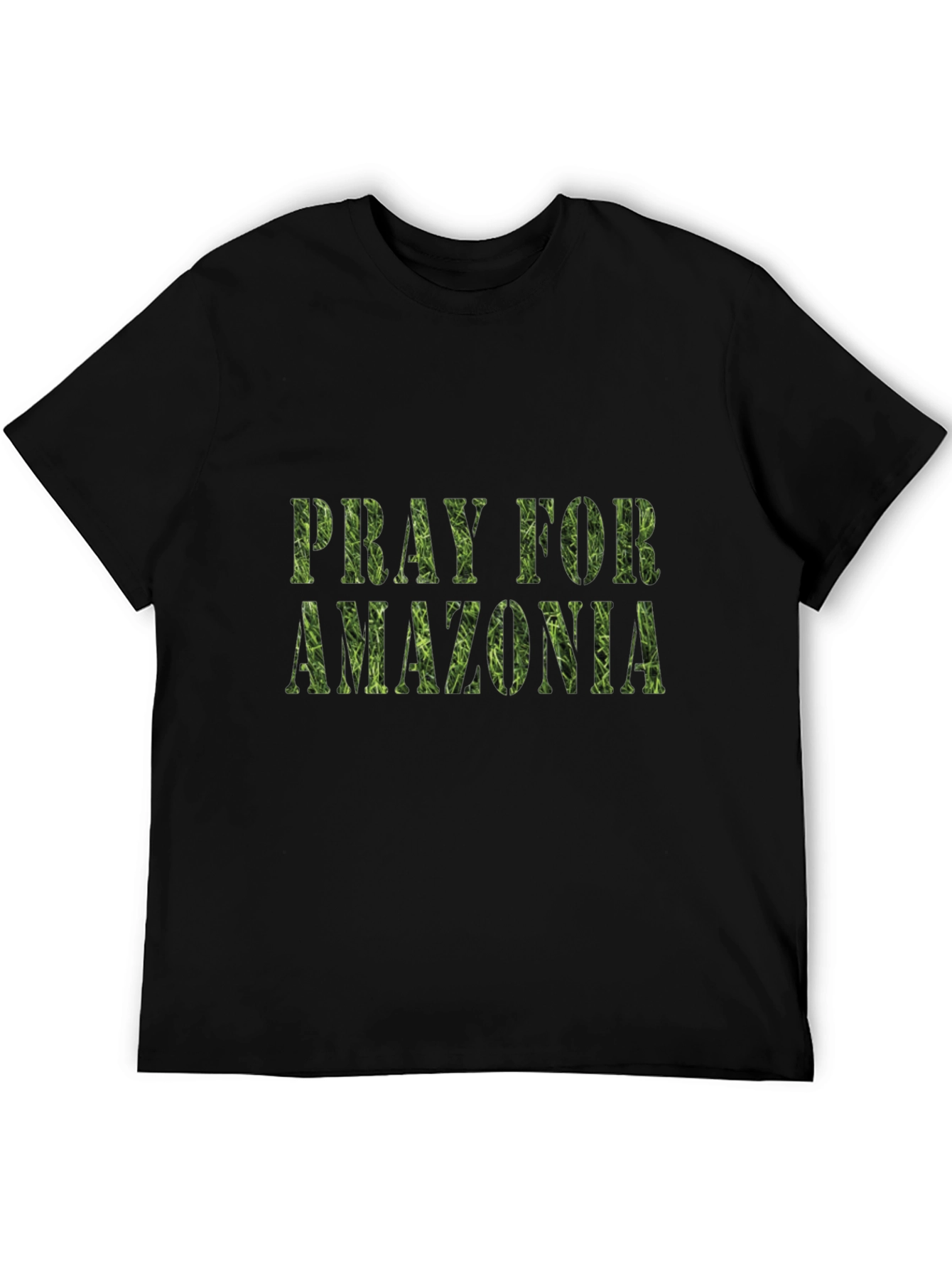 Pray for Amazonia Black T-Shirt