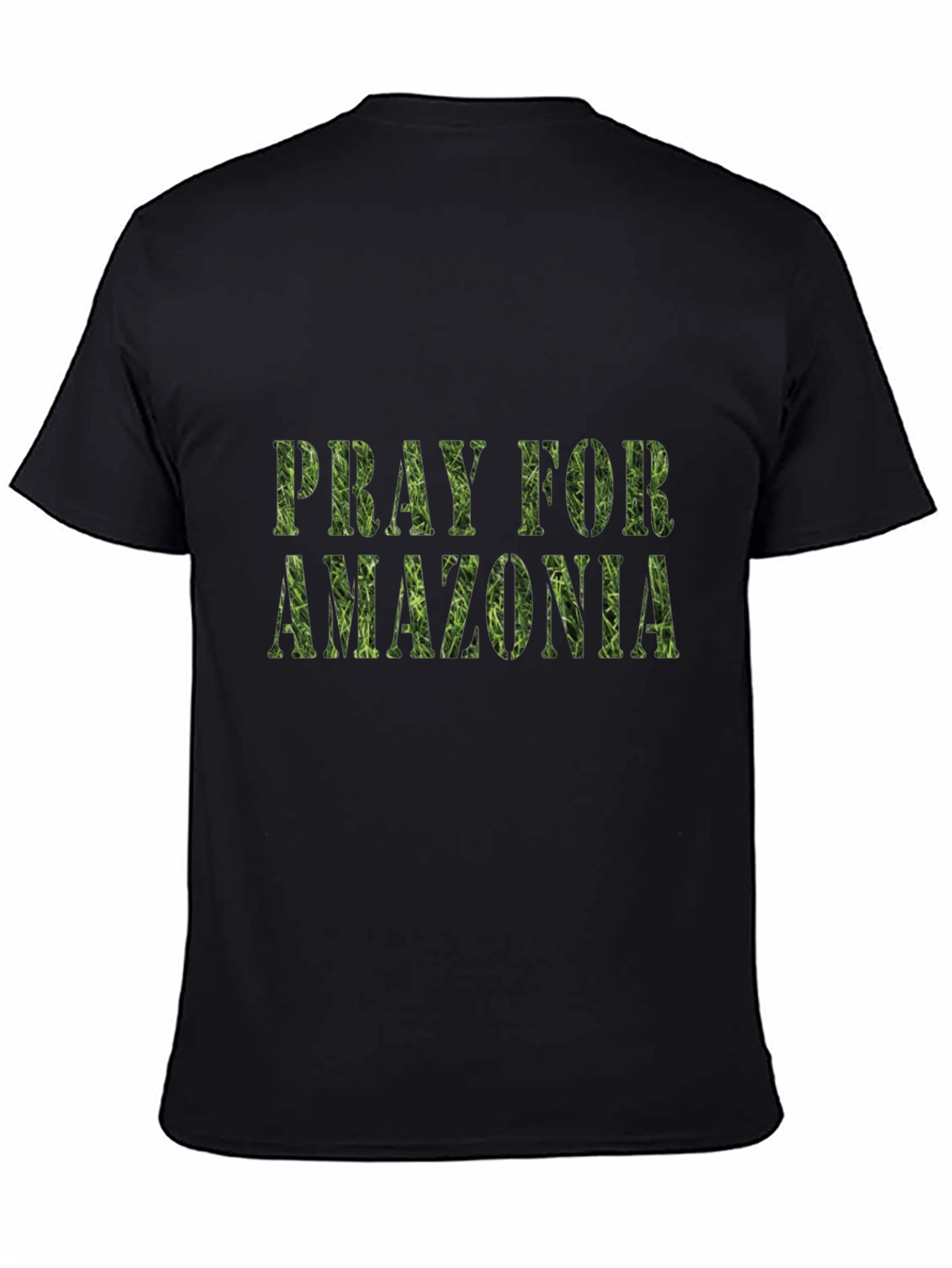 Pray for Amazonia Black T-Shirt