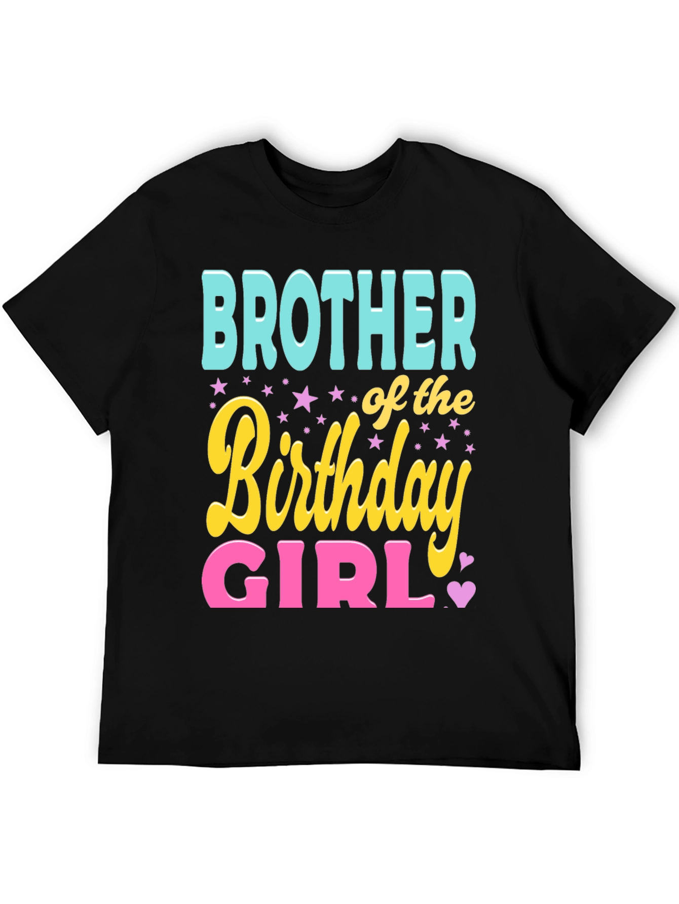 Brother of the Birthday Girl T-Shirt