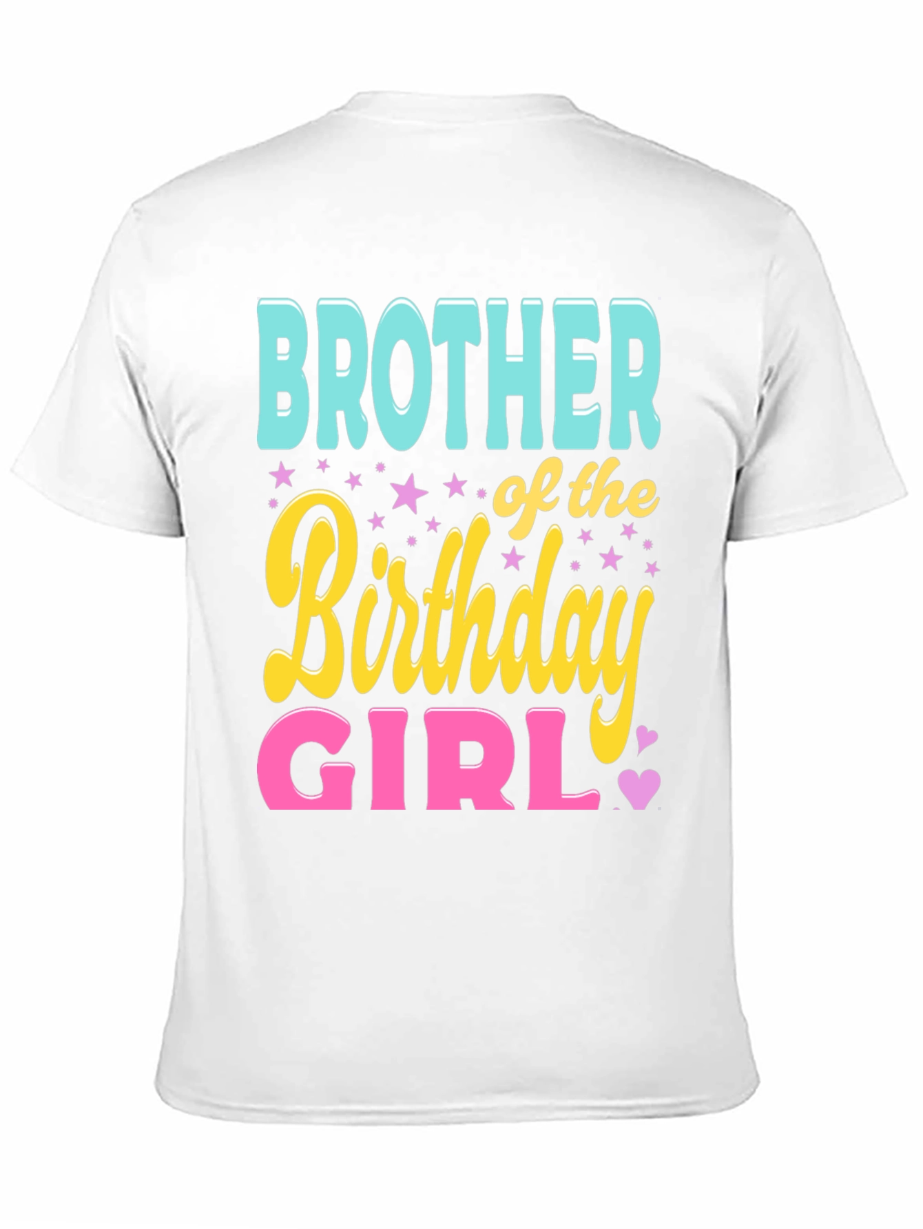 Brother of the Birthday Girl T-Shirt