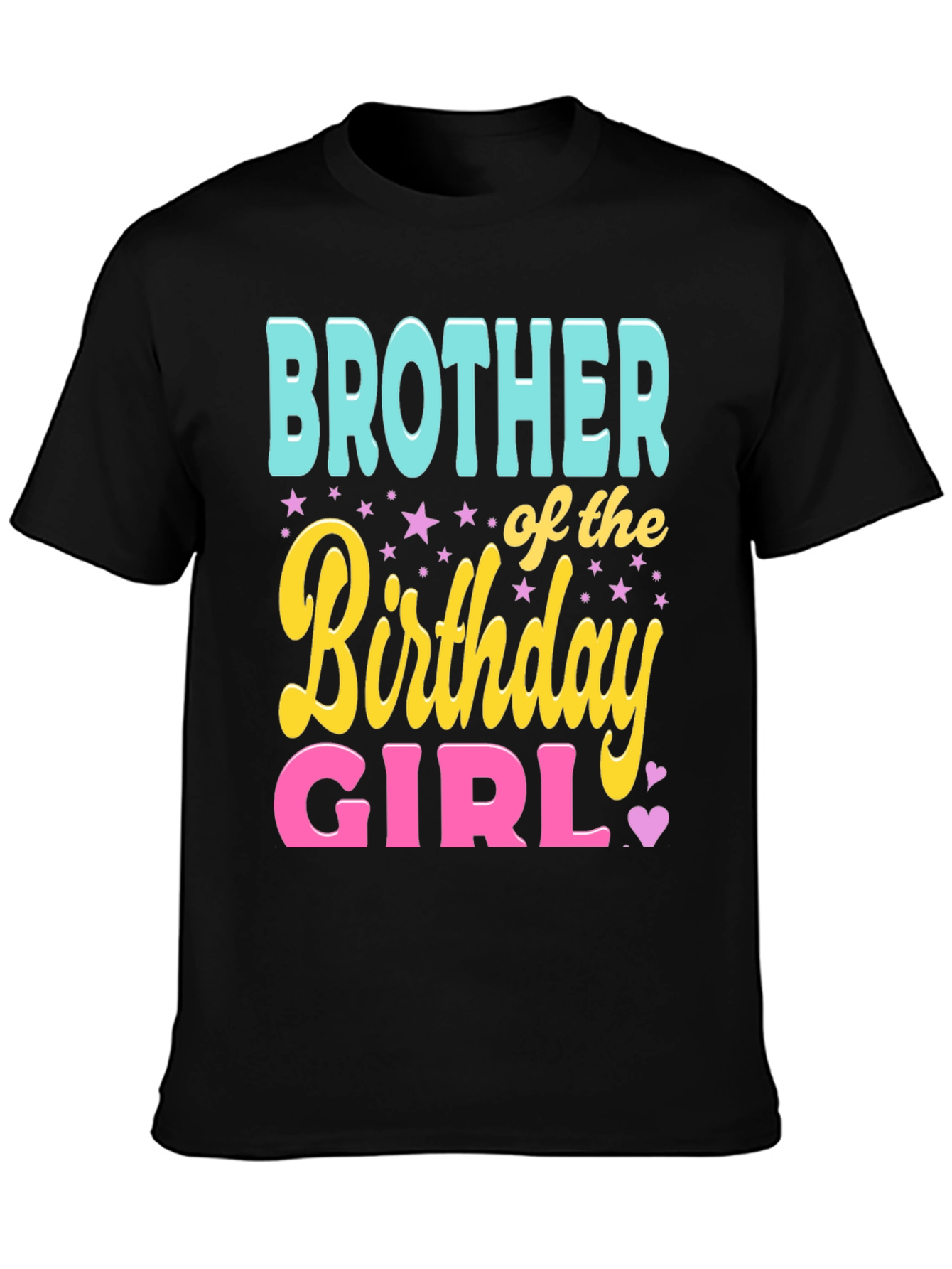 Brother of the Birthday Girl T-Shirt