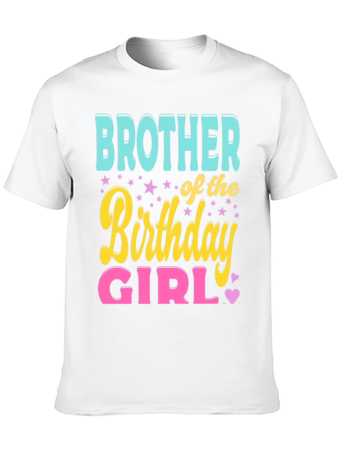 Brother of the Birthday Girl T-Shirt
