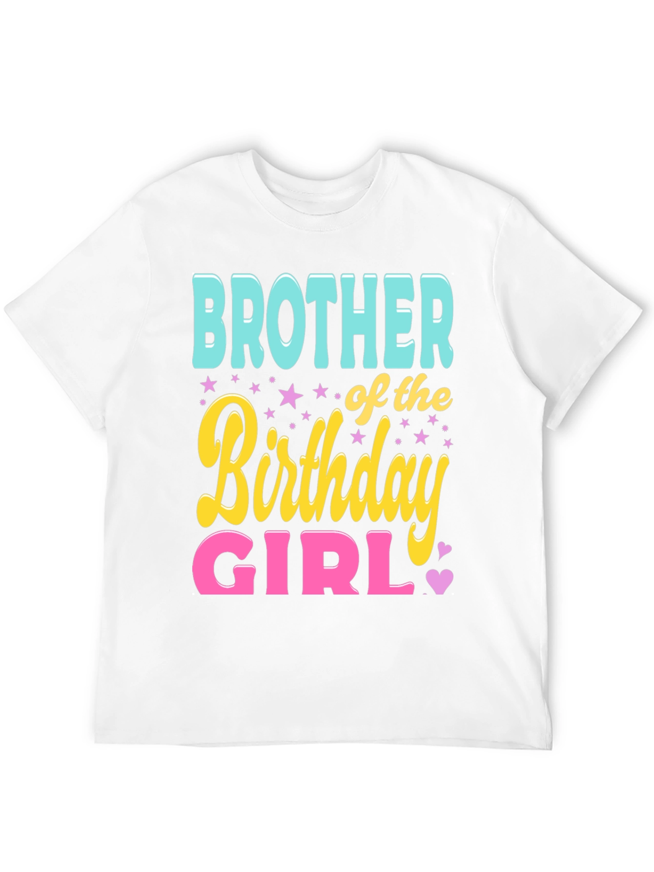 Brother of the Birthday Girl T-Shirt
