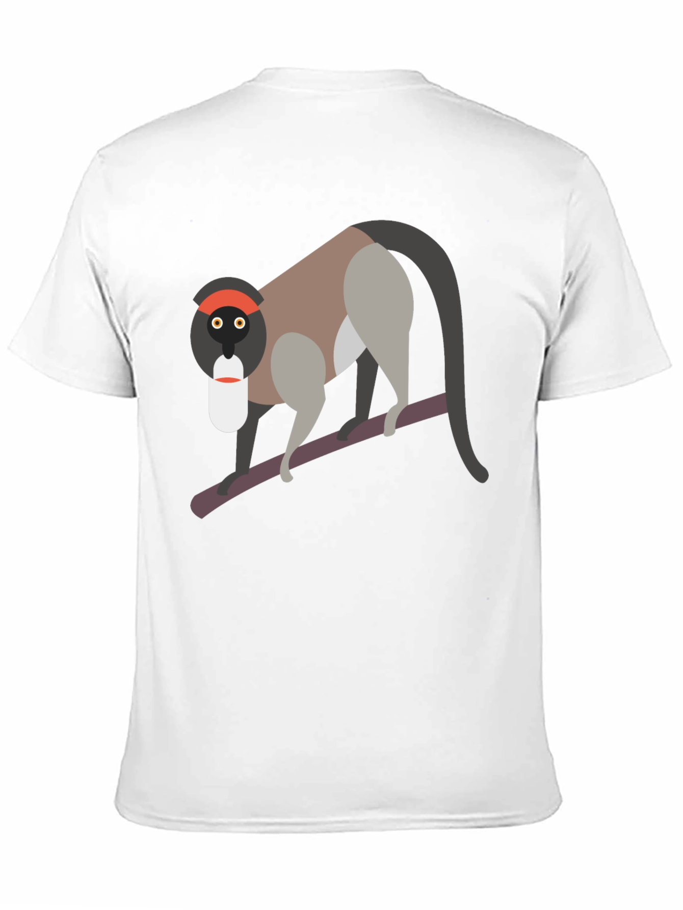 Unique Monkey Graphic T-Shirt - Black