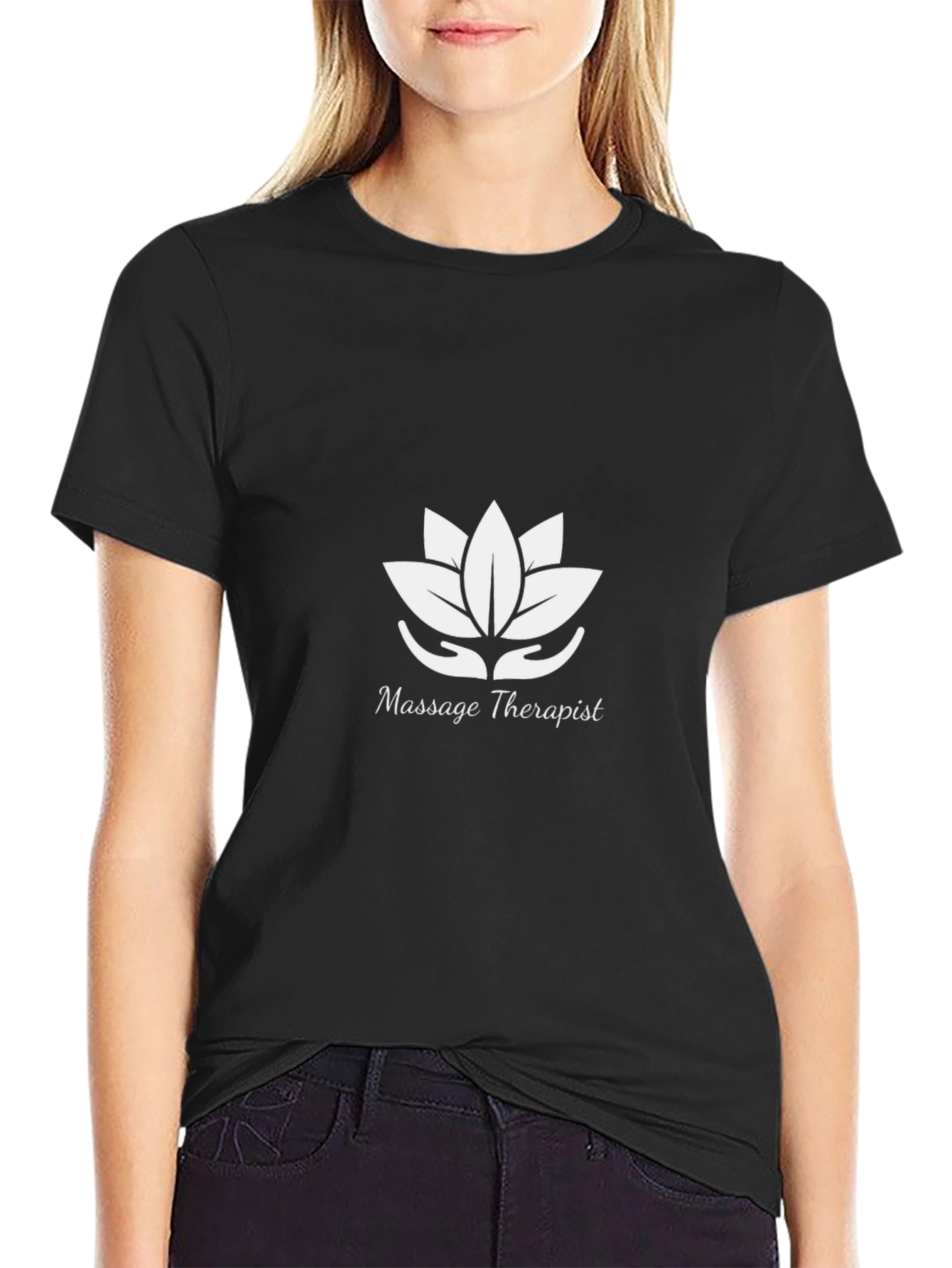 Massage Therapist Lotus Graphic T-Shirt - Unisex