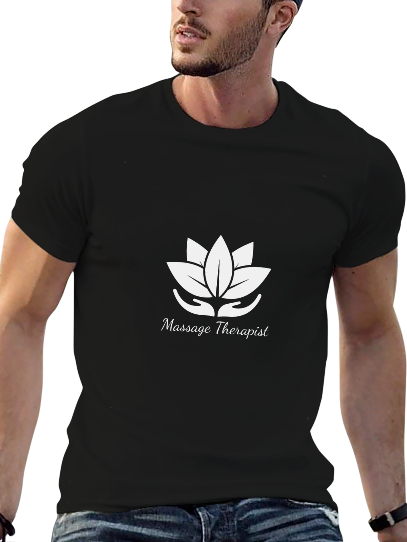 Massage Therapist Lotus Graphic T-Shirt - Unisex