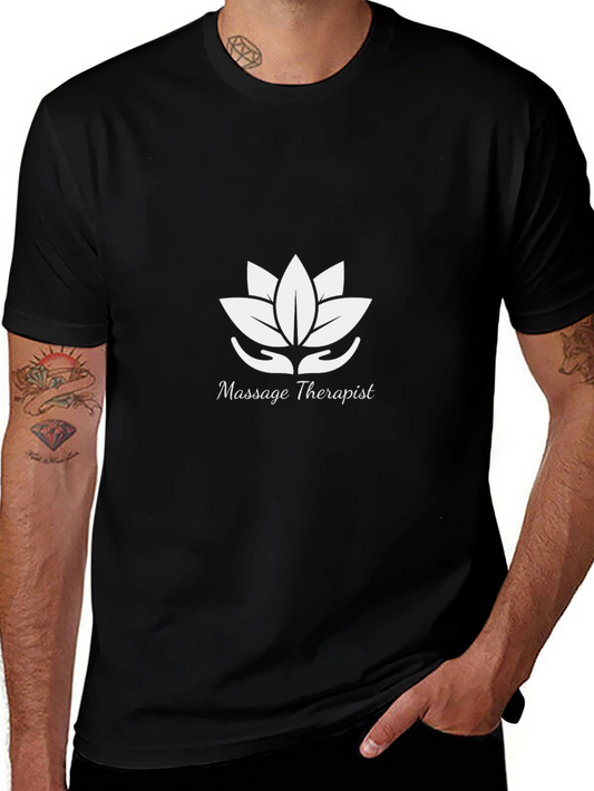 Massage Therapist Lotus Graphic T-Shirt - Unisex