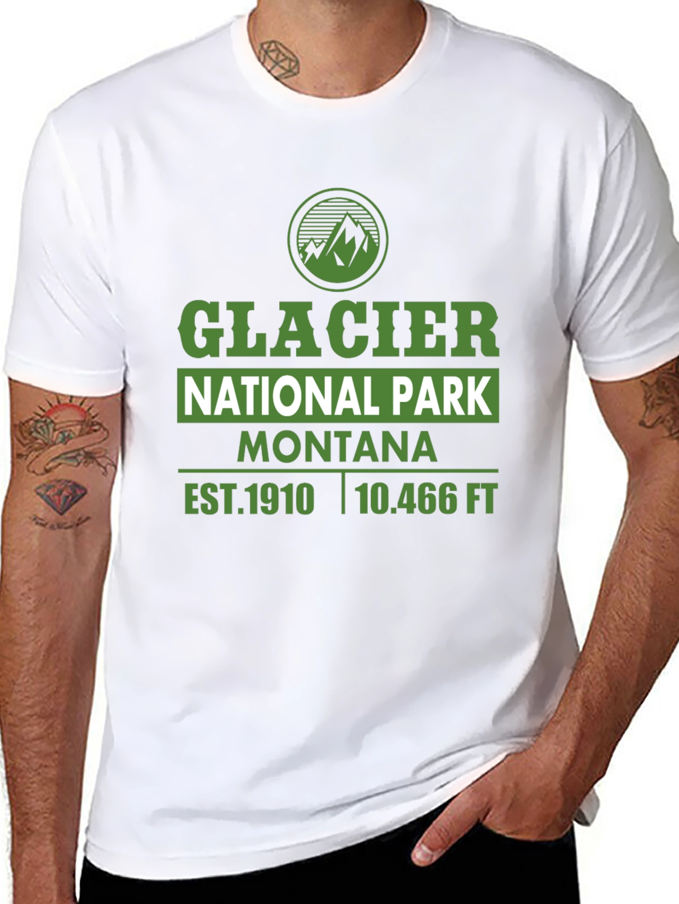 Glacier National Park Montana T-Shirt