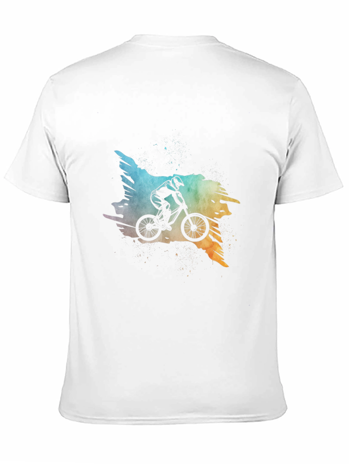 Mountain Biker Graphic Tee - Black