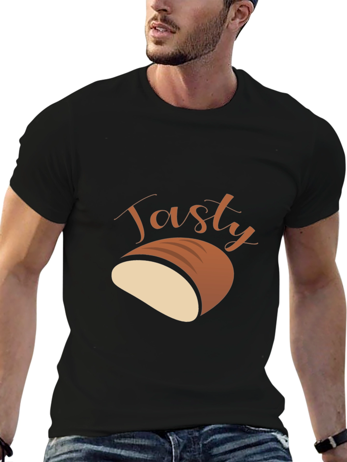 Tasty Bread Graphic T-Shirt - Unisex Casual Tee