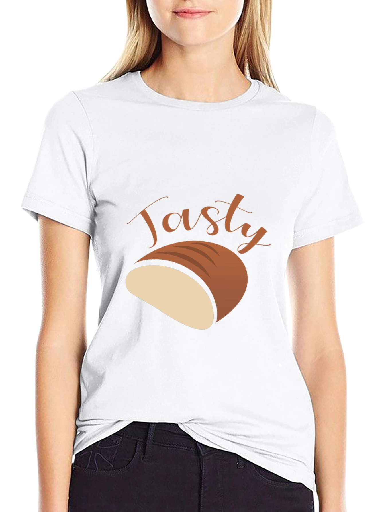 Tasty Bread Graphic T-Shirt - Unisex Casual Tee