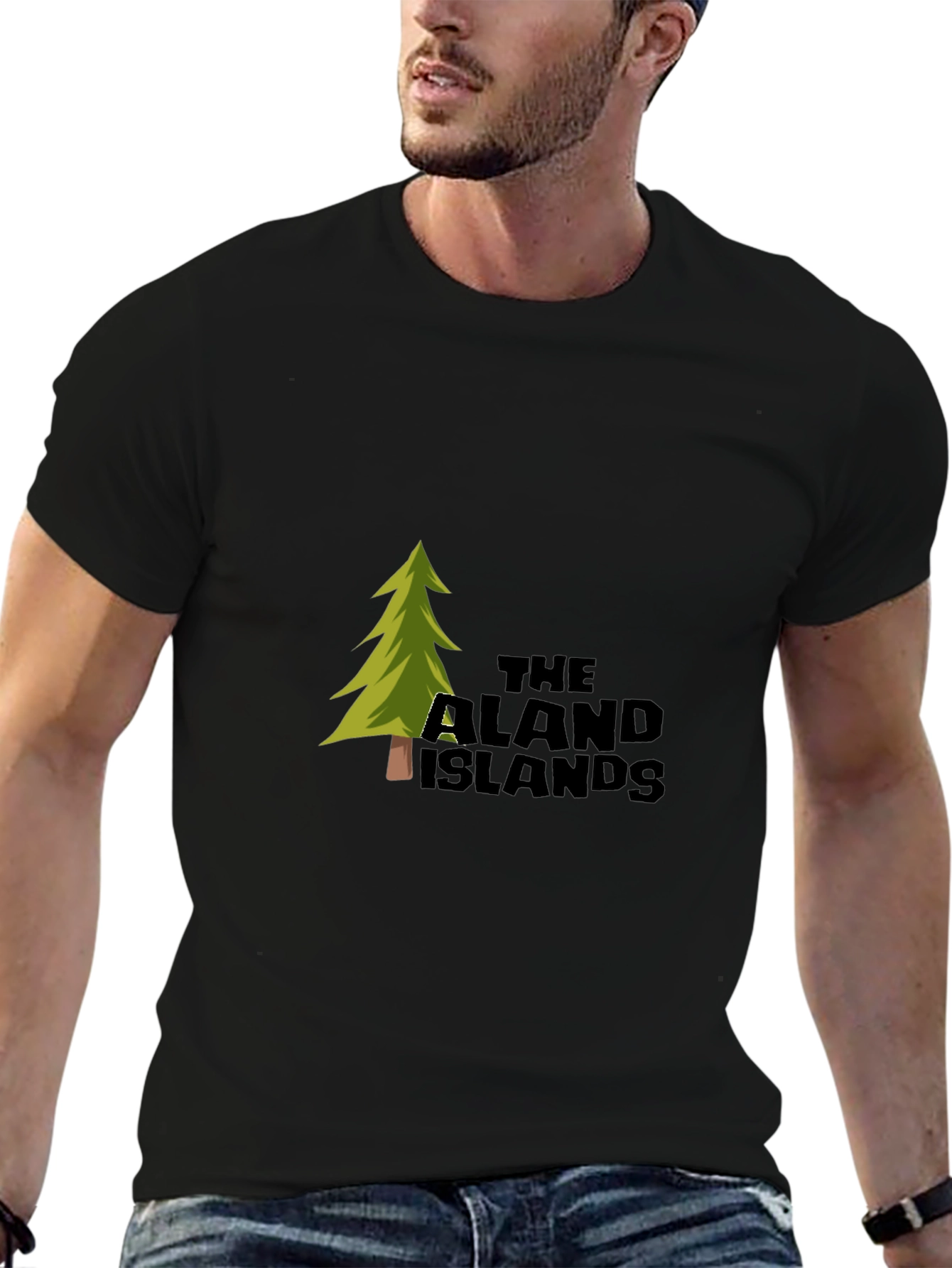 The Aland Islands Tree Graphic T-Shirt