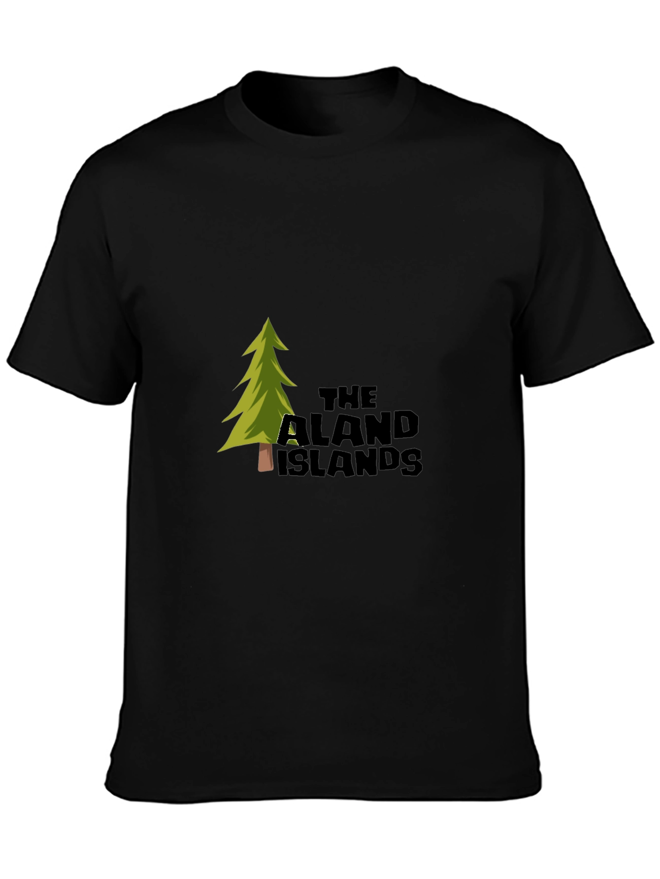 The Aland Islands Tree Graphic T-Shirt