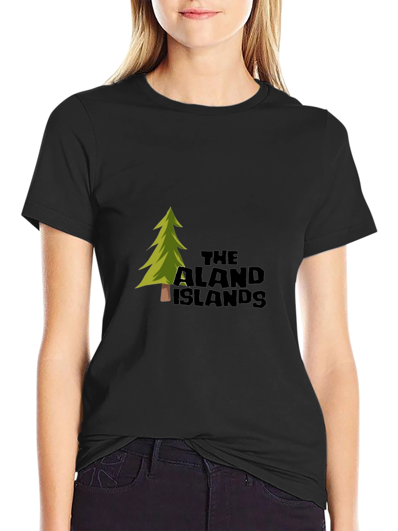 The Aland Islands Tree Graphic T-Shirt