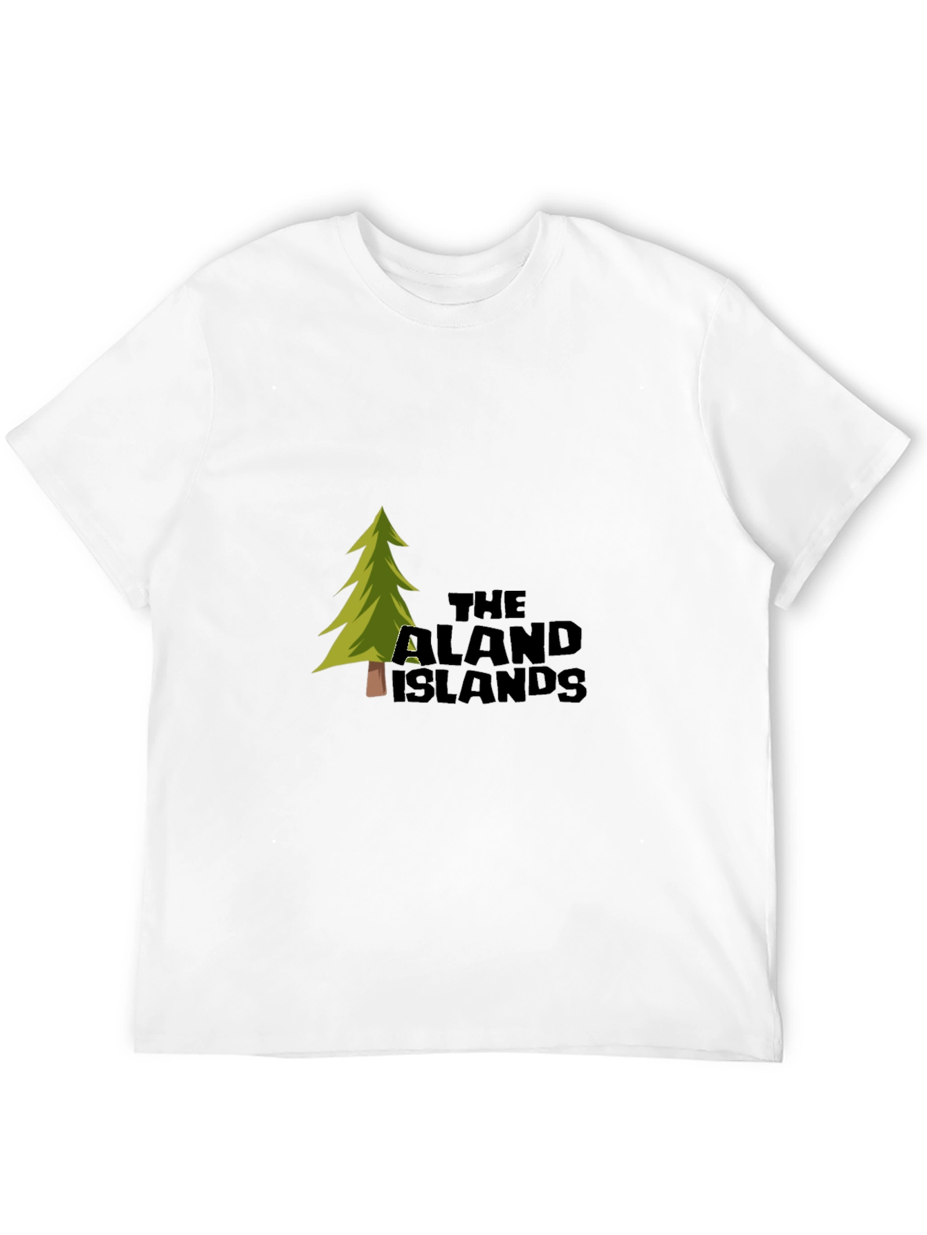 The Aland Islands Tree Graphic T-Shirt