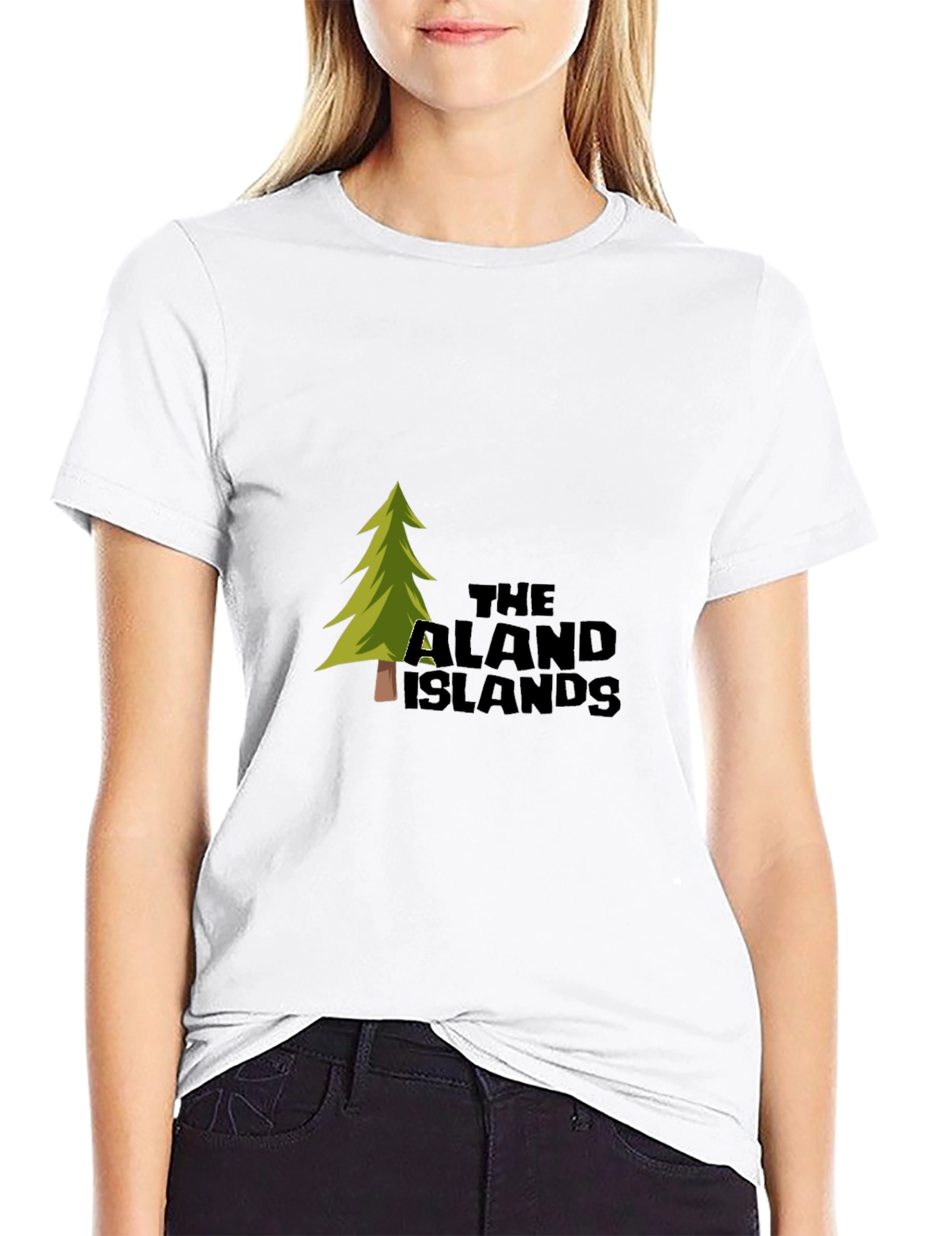 The Aland Islands Tree Graphic T-Shirt