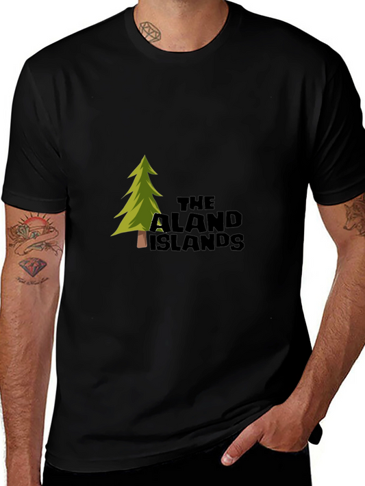 The Aland Islands Tree Graphic T-Shirt
