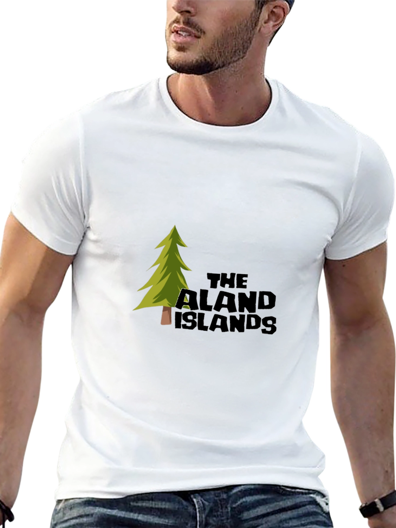 The Aland Islands Tree Graphic T-Shirt
