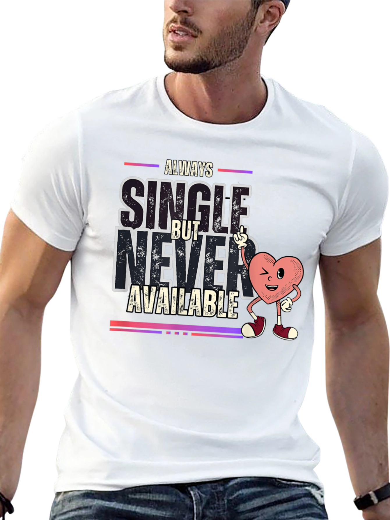 Always Single Graphic Tee