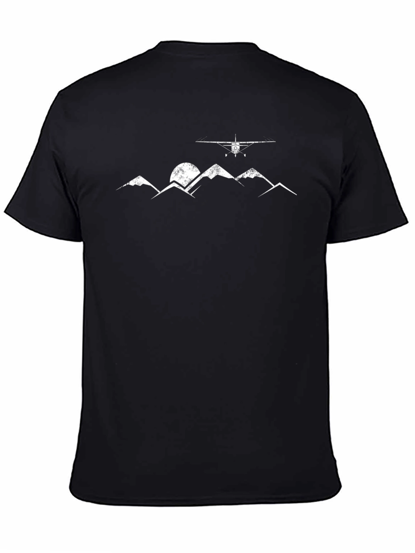 Mountain & Airplane Graphic Tee