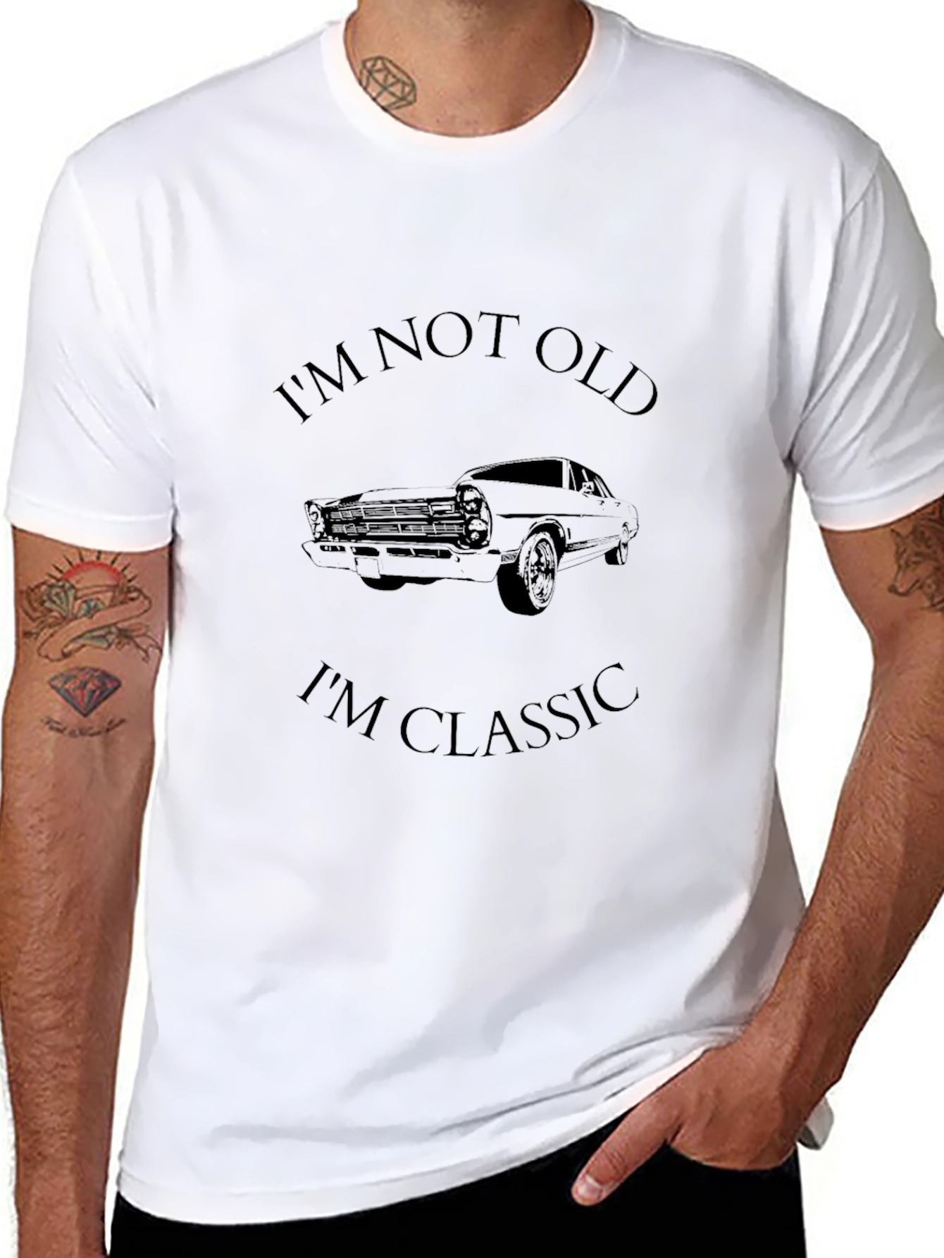 Classic Car T-Shirt - Im Not Old Im Classic!