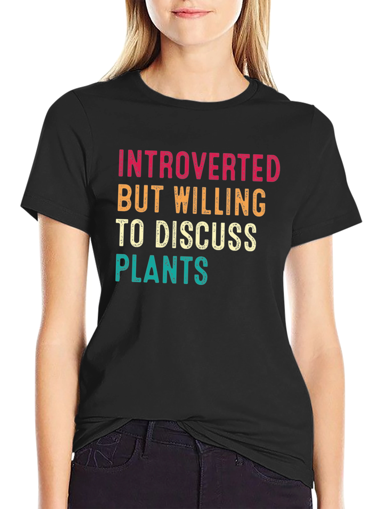 Introverted Plant Lover Graphic Tee