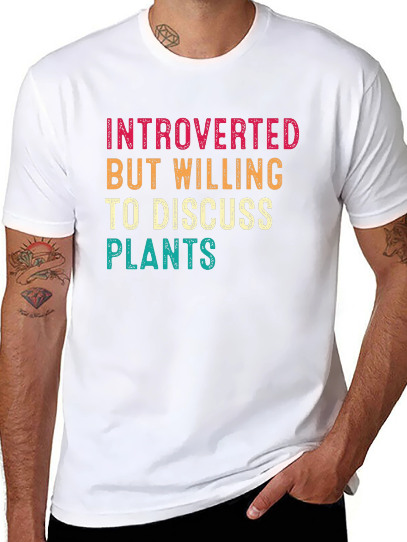Introverted Plant Lover Graphic Tee