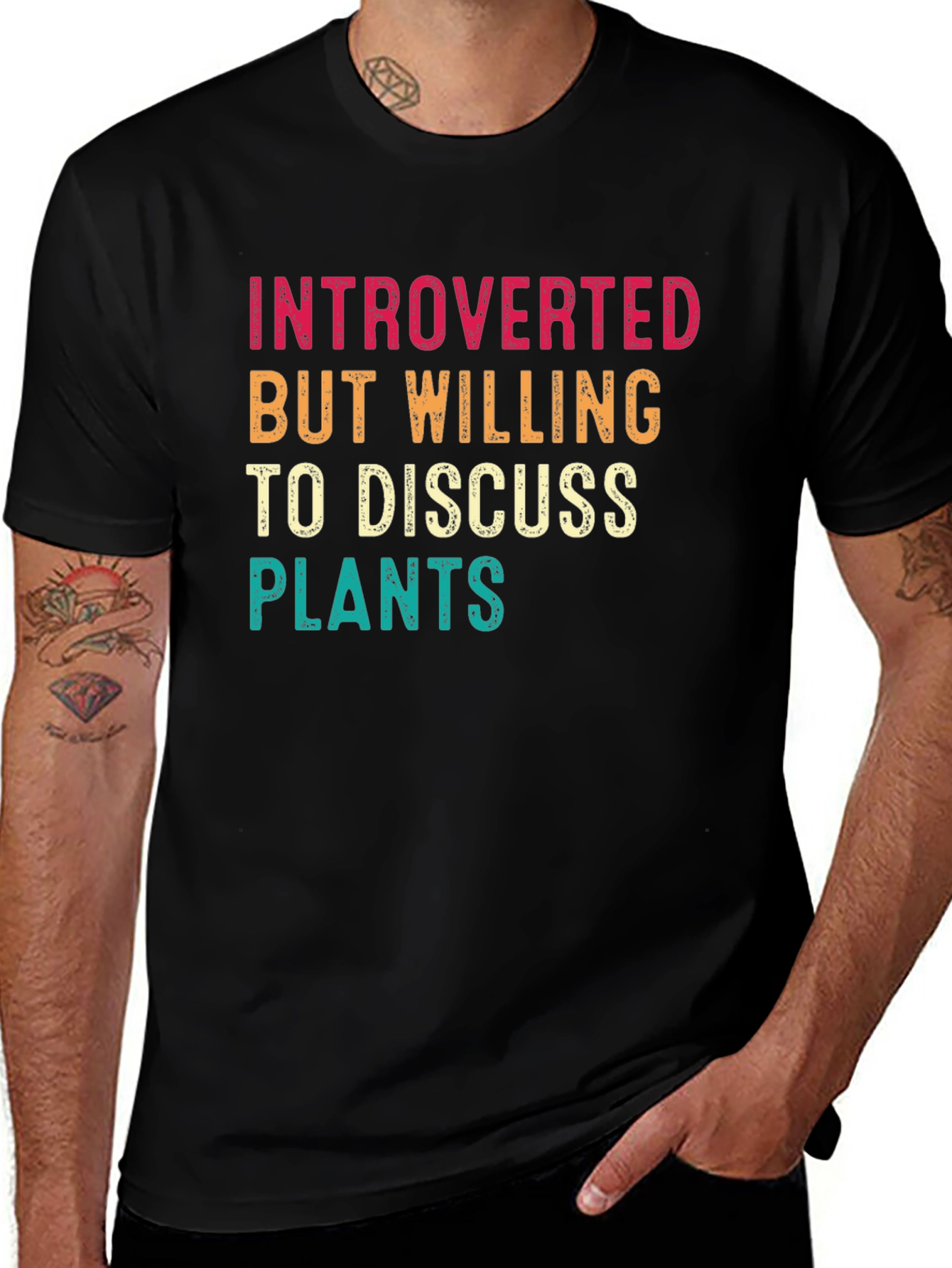 Introverted Plant Lover Graphic Tee