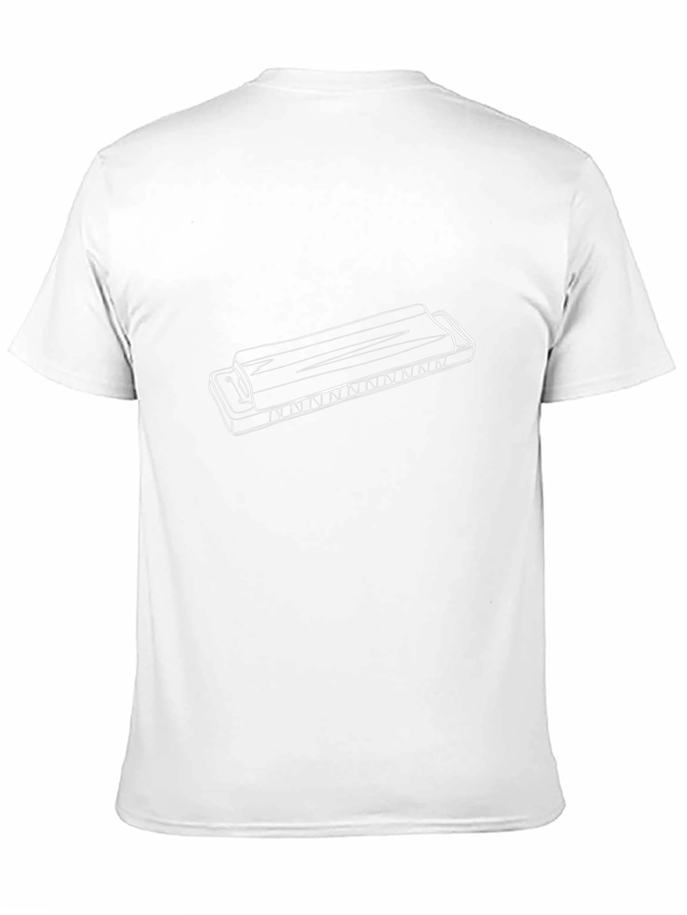 Harmonica Graphic Tee - Musical Instrument T-Shirt