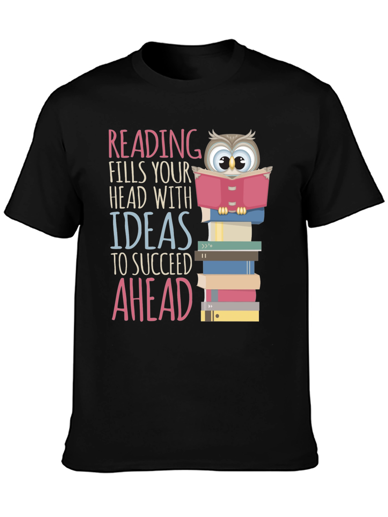 Reading Owl T-Shirt - Ideas to Succeed Tee