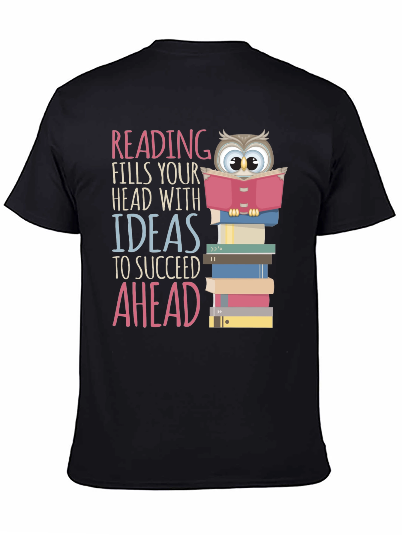 Reading Owl T-Shirt - Ideas to Succeed Tee
