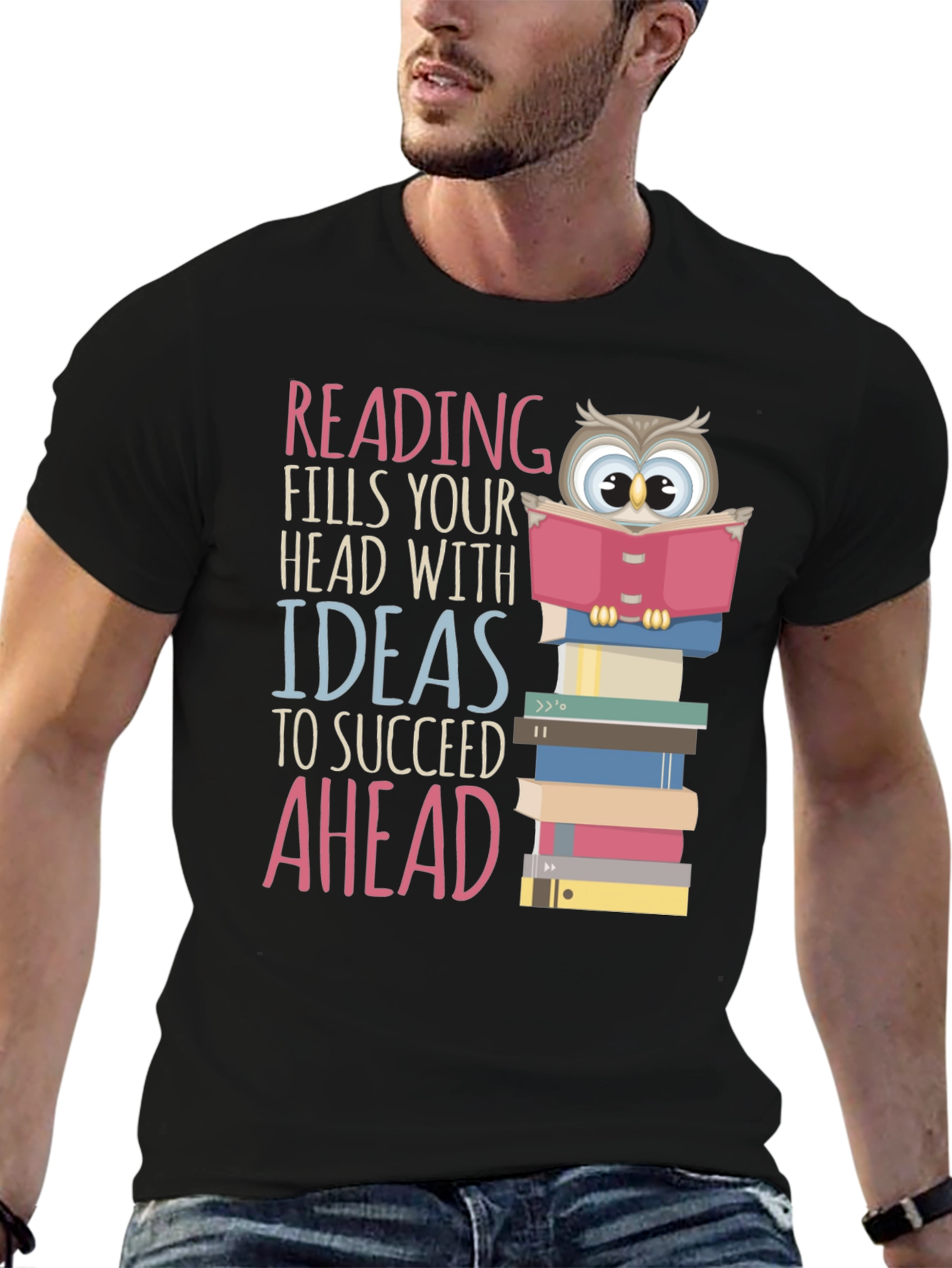 Reading Owl T-Shirt - Ideas to Succeed Tee