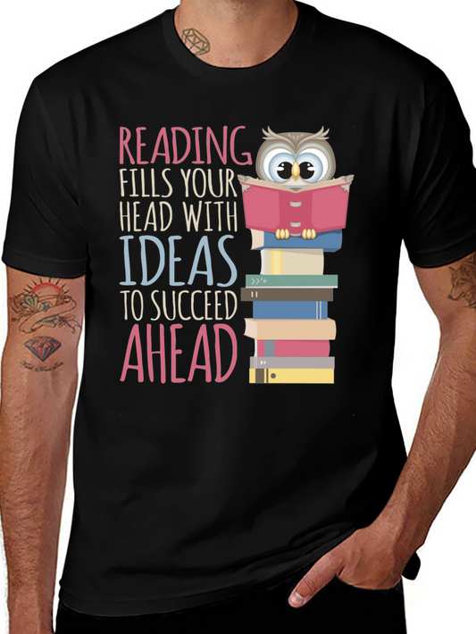 Reading Owl T-Shirt - Ideas to Succeed Tee