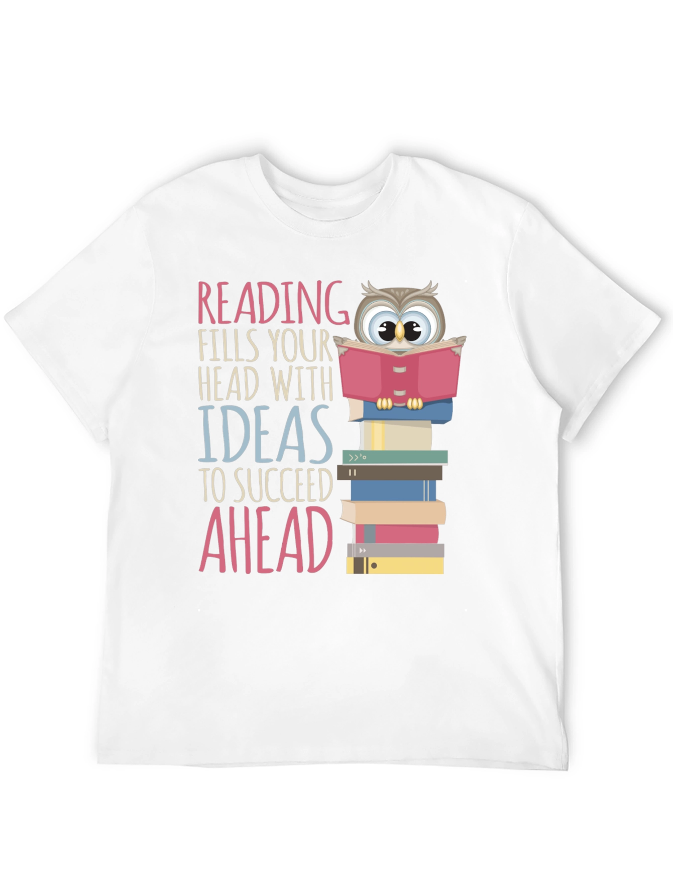 Reading Owl T-Shirt - Ideas to Succeed Tee