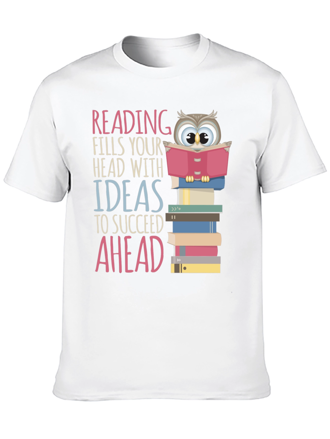 Reading Owl T-Shirt - Ideas to Succeed Tee
