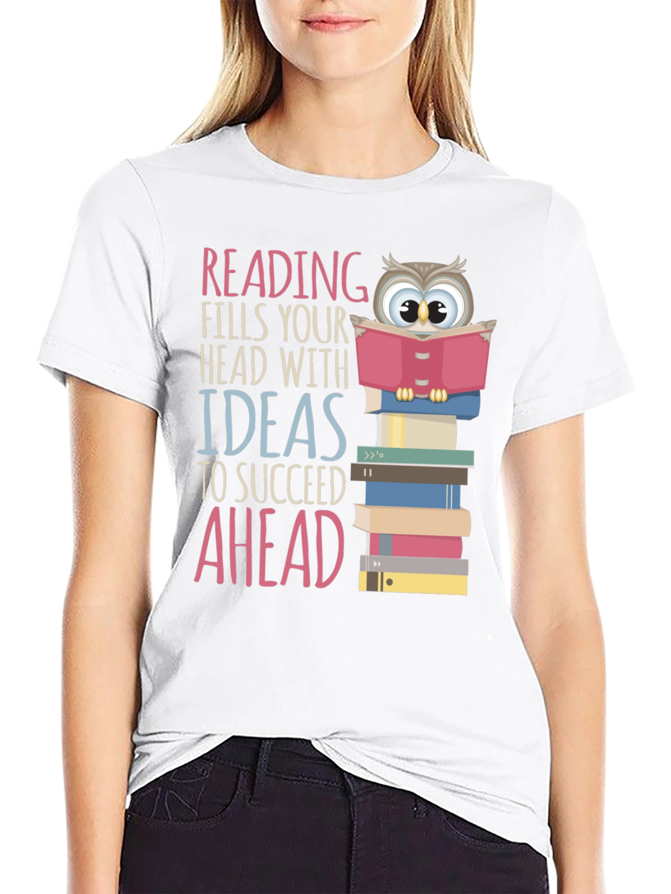 Reading Owl T-Shirt - Ideas to Succeed Tee