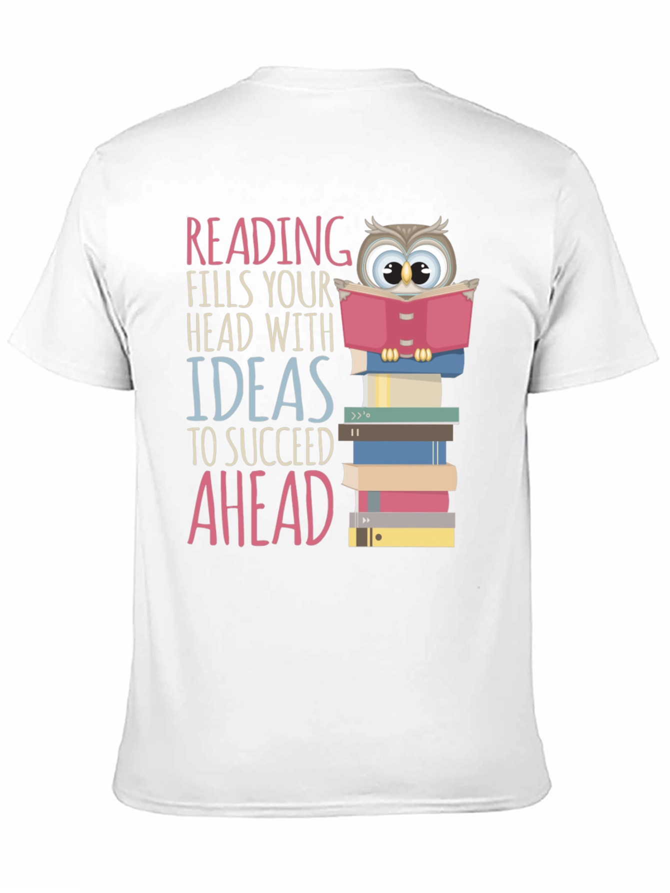 Reading Owl T-Shirt - Ideas to Succeed Tee