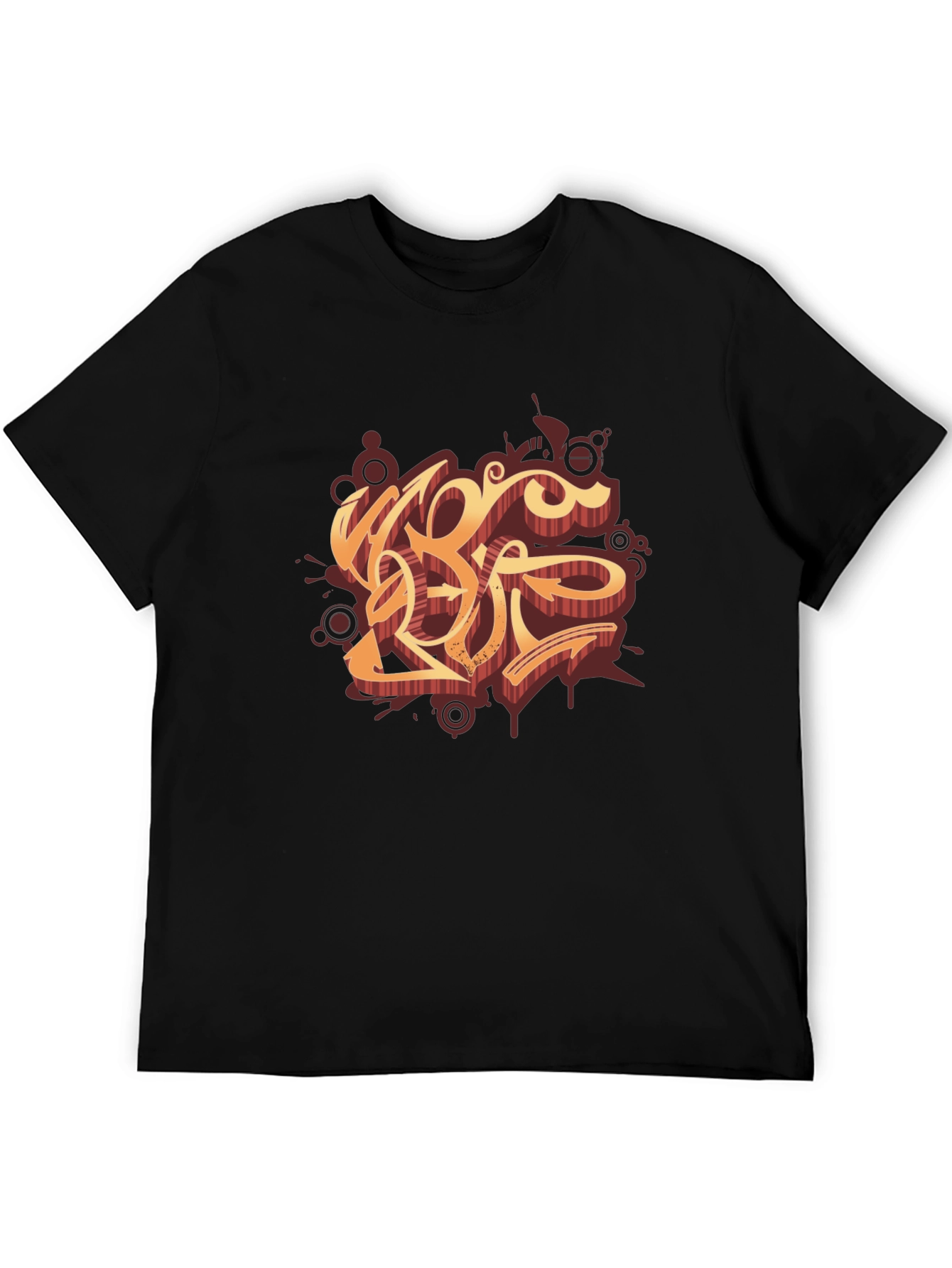 Cool Graphic Tee - Urban Style Black T-Shirt