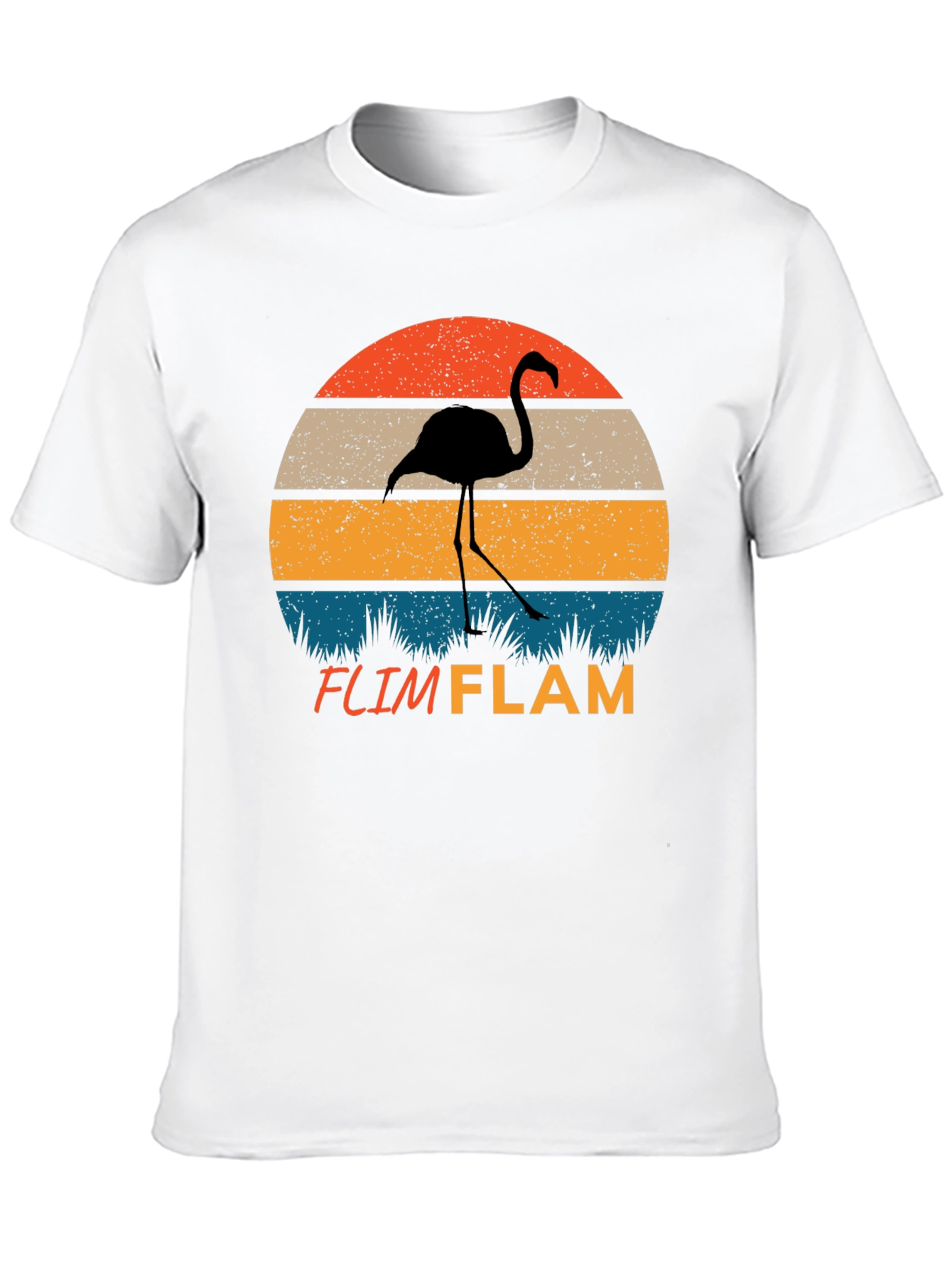 Retro Flamingo Graphic Tee